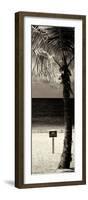 Miami Sign on the Beach - Florida-Philippe Hugonnard-Framed Photographic Print