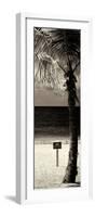 Miami Sign on the Beach - Florida-Philippe Hugonnard-Framed Photographic Print