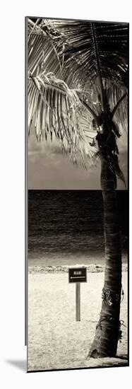 Miami Sign on the Beach - Florida-Philippe Hugonnard-Mounted Photographic Print