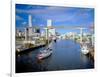 Miami Skyline from Bay, Florida-null-Framed Photographic Print