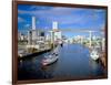 Miami Skyline from Bay, Florida-null-Framed Photographic Print