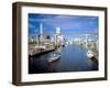 Miami Skyline from Bay, Florida-null-Framed Photographic Print
