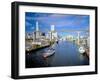 Miami Skyline from Bay, Florida-null-Framed Photographic Print