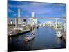 Miami Skyline from Bay, Florida-null-Mounted Photographic Print