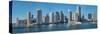 Miami skyline, Miami-Dade County, Florida, USA-null-Stretched Canvas