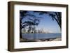 Miami Skyline Viewed from Rickenbacker Causeway-Angelo Cavalli-Framed Photographic Print