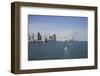 Miami Skyline Viewed from Rickenbacker Causeway-Angelo Cavalli-Framed Photographic Print