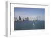 Miami Skyline Viewed from Rickenbacker Causeway-Angelo Cavalli-Framed Photographic Print