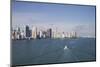 Miami Skyline Viewed from Rickenbacker Causeway-Angelo Cavalli-Mounted Photographic Print