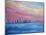 Miami Skyline with Vanilla Sky-Markus Bleichner-Mounted Art Print