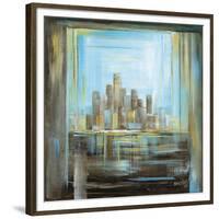 Miami Skyline-Marilyn Dunlap-Framed Premium Giclee Print
