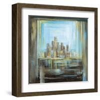 Miami Skyline-Marilyn Dunlap-Framed Art Print