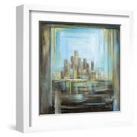 Miami Skyline-Marilyn Dunlap-Framed Art Print