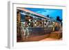 Miami South Beach and Art Deco - Diner Restaurant - Florida - USA-Philippe Hugonnard-Framed Photographic Print