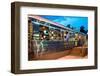 Miami South Beach and Art Deco - Diner Restaurant - Florida - USA-Philippe Hugonnard-Framed Premium Photographic Print