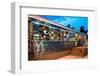 Miami South Beach and Art Deco - Diner Restaurant - Florida - USA-Philippe Hugonnard-Framed Premium Photographic Print