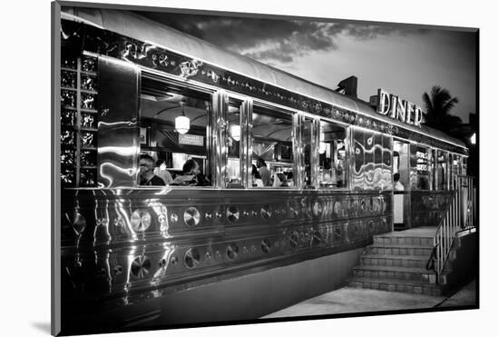 Miami South Beach and Art Deco - Diner Restaurant - Florida - USA-Philippe Hugonnard-Mounted Photographic Print