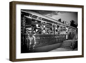 Miami South Beach and Art Deco - Diner Restaurant - Florida - USA-Philippe Hugonnard-Framed Photographic Print