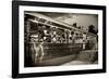 Miami South Beach and Art Deco - Diner Restaurant - Florida - USA-Philippe Hugonnard-Framed Photographic Print