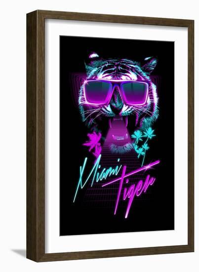 Miami Tiger-Robert Farkas-Framed Art Print