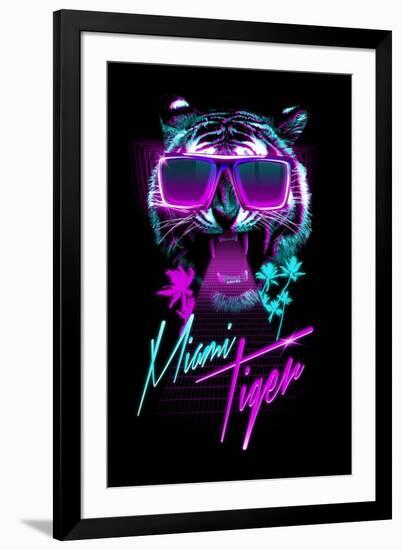 Miami Tiger-Robert Farkas-Framed Giclee Print