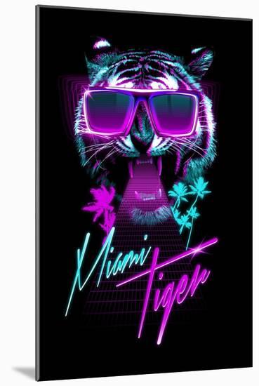 Miami Tiger-Robert Farkas-Mounted Giclee Print