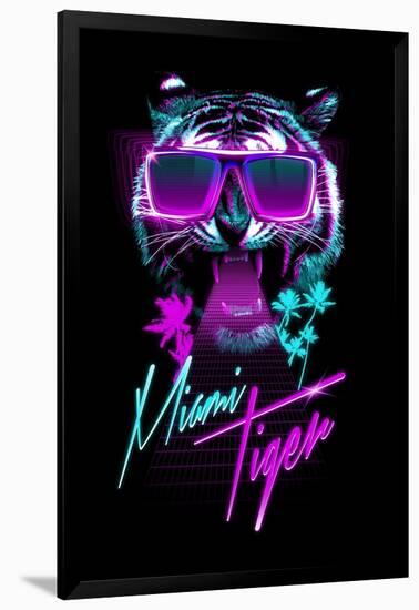 Miami Tiger-Robert Farkas-Framed Giclee Print