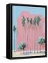 Miami twice, 2020 (oil on canvas)-Andrew Hewkin-Framed Stretched Canvas
