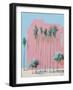 Miami twice, 2020 (oil on canvas)-Andrew Hewkin-Framed Giclee Print