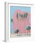 Miami twice, 2020 (oil on canvas)-Andrew Hewkin-Framed Giclee Print