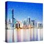 Miami Vibe-GI ArtLab-Stretched Canvas