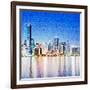 Miami Vibe-GI ArtLab-Framed Giclee Print