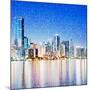 Miami Vibe-GI ArtLab-Mounted Giclee Print