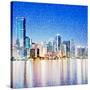 Miami Vibe-GI ArtLab-Stretched Canvas