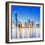 Miami Vibe-GI ArtLab-Framed Giclee Print