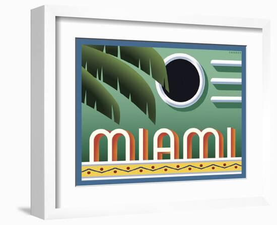 Miami-Steve Forney-Framed Giclee Print