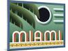 Miami-Steve Forney-Mounted Giclee Print