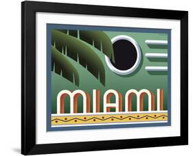 Miami-Steve Forney-Framed Art Print