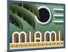 Miami-Steve Forney-Mounted Art Print