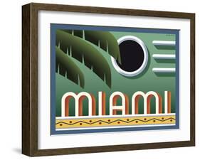 Miami-Steve Forney-Framed Giclee Print