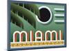Miami-Steve Forney-Mounted Giclee Print