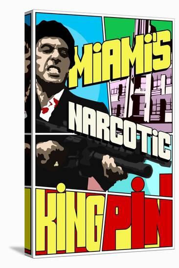 Miamis Narcotic Kingpin-Cristian Mielu-Stretched Canvas