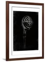 Mic Check 2-Marcus Prime-Framed Art Print