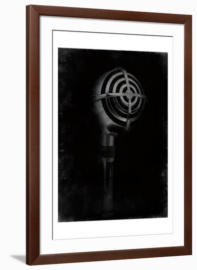 Mic Check 2-Marcus Prime-Framed Art Print