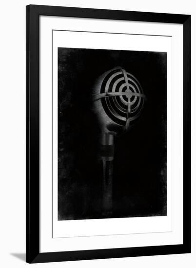 Mic Check 2-Marcus Prime-Framed Art Print