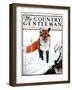 "Mice Hiding from Fox," Country Gentleman Cover, February 3, 1923-Paul Bransom-Framed Giclee Print