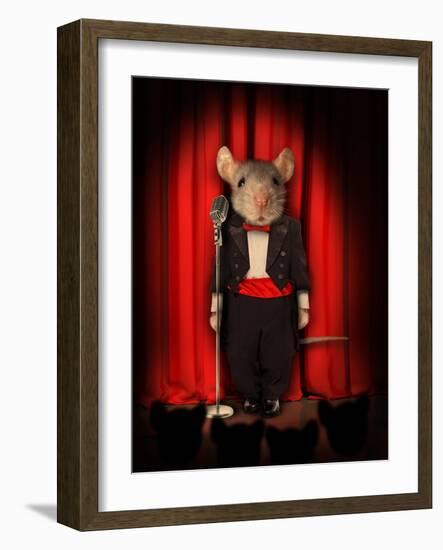 Mice Series #1.5-J Hovenstine Studios-Framed Giclee Print