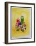 Mice with Candles-Diane Matthes-Framed Giclee Print