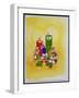 Mice with Candles-Diane Matthes-Framed Giclee Print