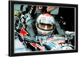 Michael Andretti Indycar Archival Photo Poster-null-Framed Poster